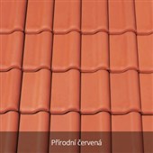 CREATON Premion Taška základní 1/1 přírodní červená